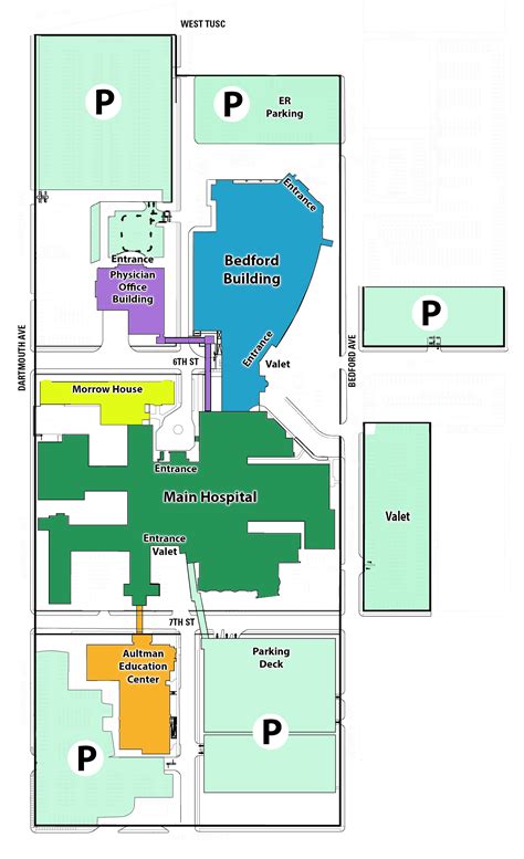 Map Of Aultman Hospital
