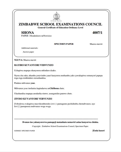 Image result for Zimsec Science Exam Tips