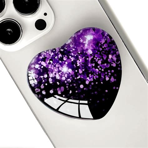 Amazon.com: Ksadiye Translucent Clear Phone Grip with Expanding ...