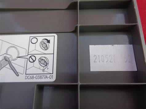Samsung Klappe Wartungsklappe Abdeckung Pumpe Waschmaschine DC68-03877A ...