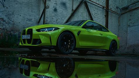 The BMW M4 Competition Coupe with M xDrive