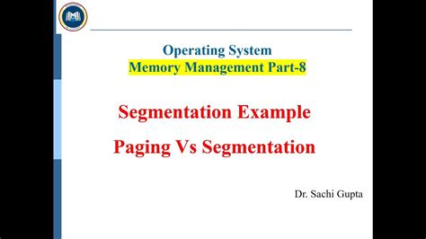 Memory Paging Vs Segmentation 的图像结果
