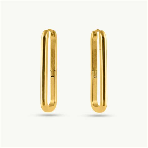 Golden Frame Hoops – PALMONAS