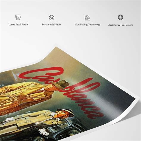 Casablanca (1943) Movie Poster: Buy Hollywood & Famous Movie Posters ...