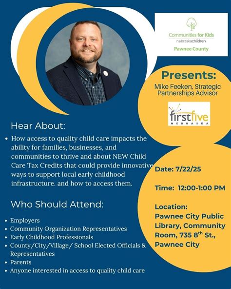 NEW Child Care Tax Credits supporting Pawnee City, Pawnee City Public ...
