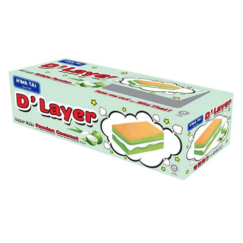 Hwa Tai D’layer-Layer Cake Pandan Coconut | HOWEI THAILAND