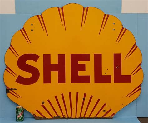 Image result for Shell Service Station Sign