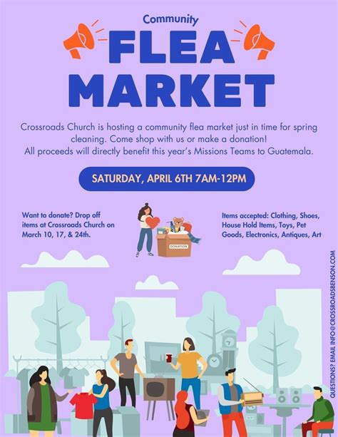 Flea Market for Missions , 301 S Walton Dr, Benson, NC, 6 April 2024 ...