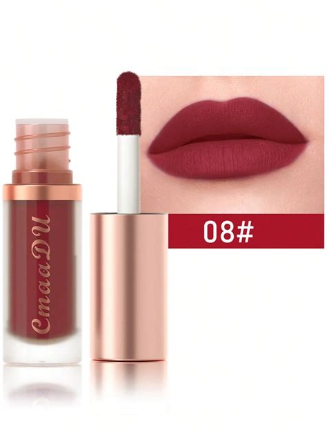Long-lasting Easy Coloring Lipstick, Matte Velvet Lip Gloss For Daily ...