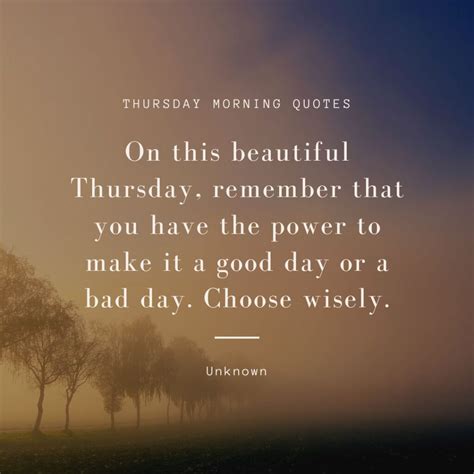 The Ultimate Collection: 120 Good Morning Thursday Inspirational Quotes