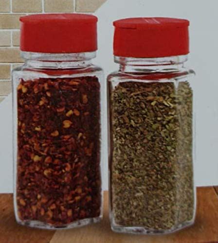 Buy GTR Salt N Pepper container Shaker Twist Glass sprinkler/dispenser ...