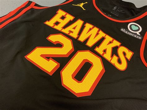 Atlanta Hawks Colors Adult NBA Logo Reversible Game Jersey | Badger