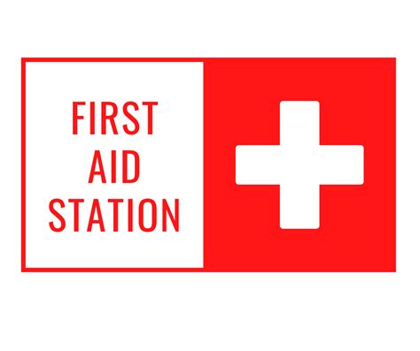 Image result for First Aid Sign Cartoon