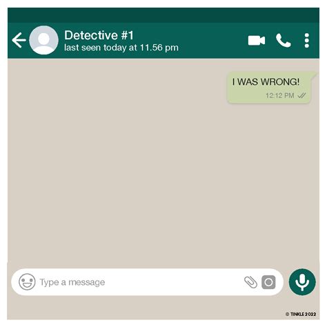 Who is Detective #1? - Tinkle