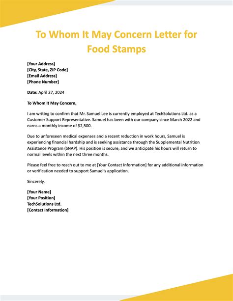 15+ To Whom It May Concern Letter Templates [Word, Google Docs]