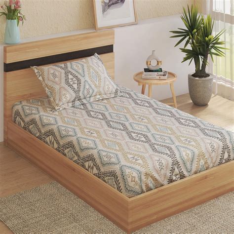 Buy Harold Printed 2Pcs Single Bedsheet Set from Home Centre at just ...