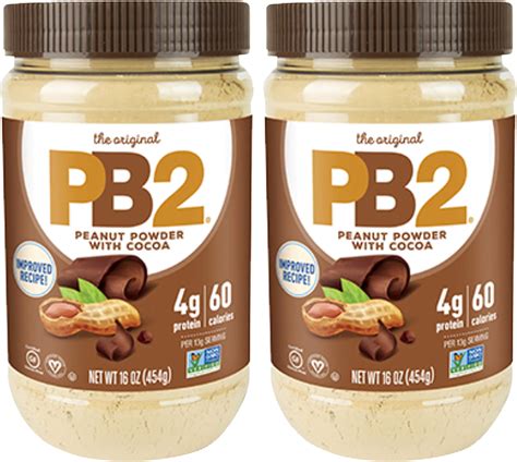 Amazon.com : PB2 Powdered Peanut Butter Bundle, Keto Diet, Gluten Free ...