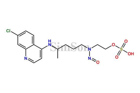 Hydroxychloroquine Impurity 6 | CAS No- NA | Simson Pharma Limited