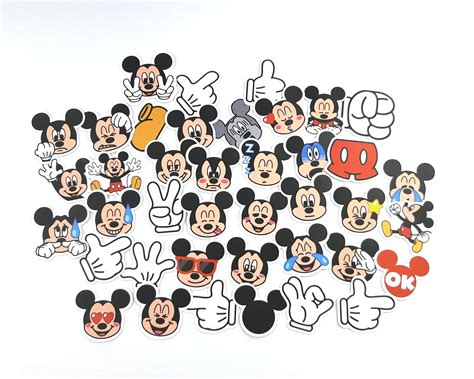 Mickey Mouse Stickers Printable