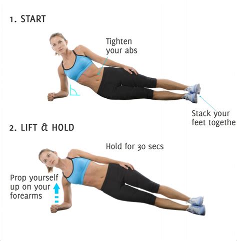 Workout system. 1month program for plank-workout. - health-hint.com