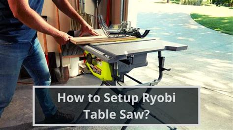 Ryobi Table Saw Troubleshooting 的图像结果