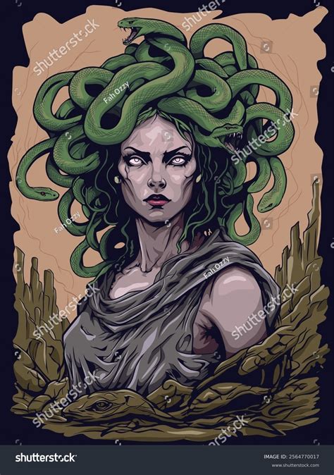 Medusa Head Drawing 5,500+ Medusa Head Stock Illustrations,