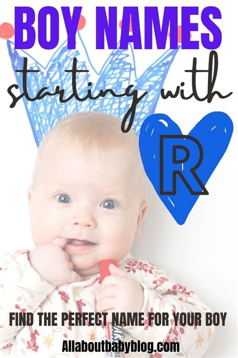 R Names for baby boys | Christian baby boy names, Christian boy names ...