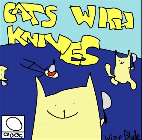 Cats with knives by WizeBlade on Newgrounds