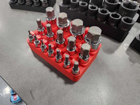3D printed Socket Organizer Trays : r/Tools