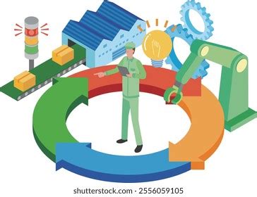 Factory Problem Solving Vector 的图像结果