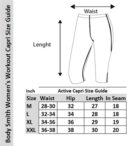 Body Smith Solid Black Capri