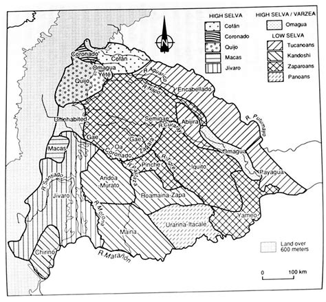 MAP 4. DISTRIBUTION OF ETHNIC GROUPS IN THE ORIENTE ON THE EVE OF ...
