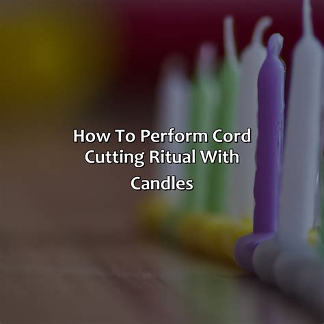 What Color Candles To Use For Cord Cutting - colorscombo.com