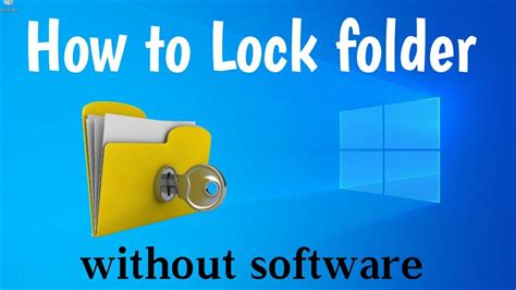Image result for Lock a Folder