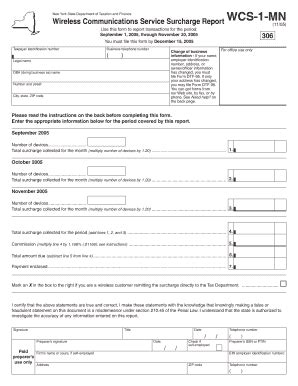 Fillable Online tax ny nys wcs 1 2013 form Fax Email Print - pdfFiller
