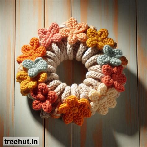 Thanksgiving Crochet Scrunchy Ideas