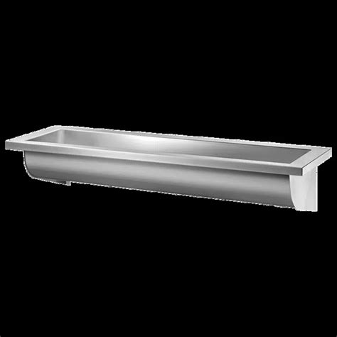 BIM objects - Free download! 120260 CANAL wall-mounted wash trough ...
