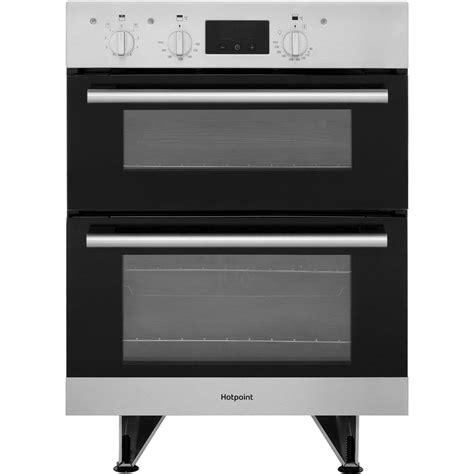 Hotpoint DU2540IX Class 2 Built Under 60cm A/A Electric Double Oven ...