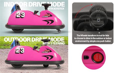 Buy Baybee Electric Bumper Car for Kids, Ride On Toy Kids Car with Dual ...