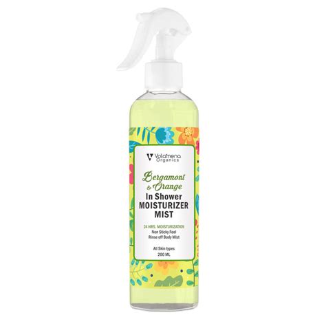 Buy Volamena Bergamont & Orange In Shower Moisturizer Mist Online