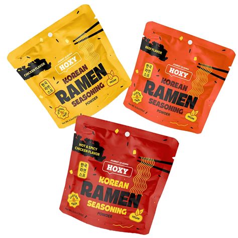 Amazon.com : HOXY Journey of Korea "Korean Ramen Seasoning" | Gluten ...