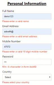 Image result for JavaScript Forms Example