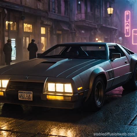 Future Car from Blade Runner 2049 | Stable Diffusion Online