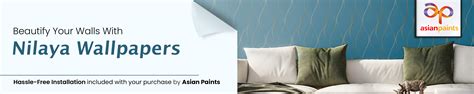 Amazon.in: Asian Paints: Nilaya Wallpaper With Installation Service