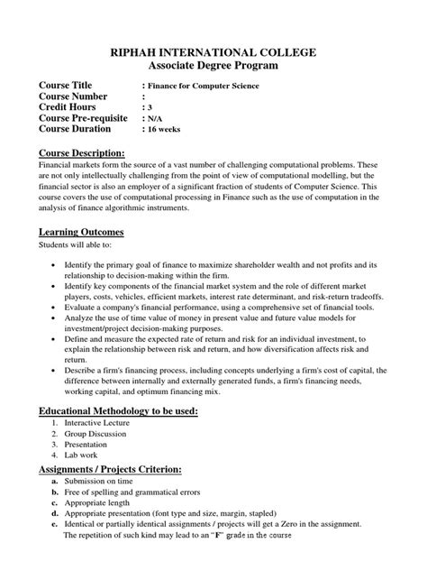 Computer Science and Finance 的图像结果