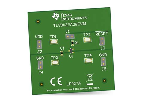 TLV803EA29EVM Evaluation Module - TI | Mouser
