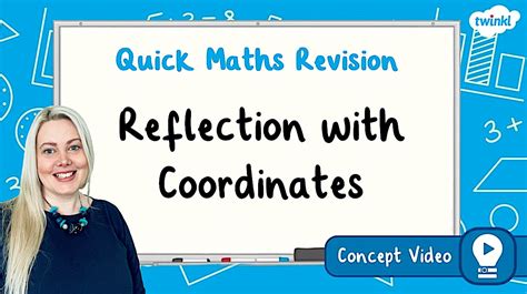 👉 Reflection with Coordinates | KS2 Maths Concept Video