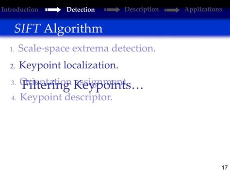 Sift Algorithm 的图像结果