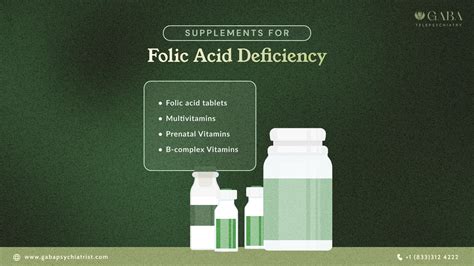 Folic Acid Deficiency - Gaba Online Psychiatrist