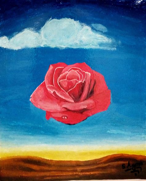 Salvador Dali Paintings Rose